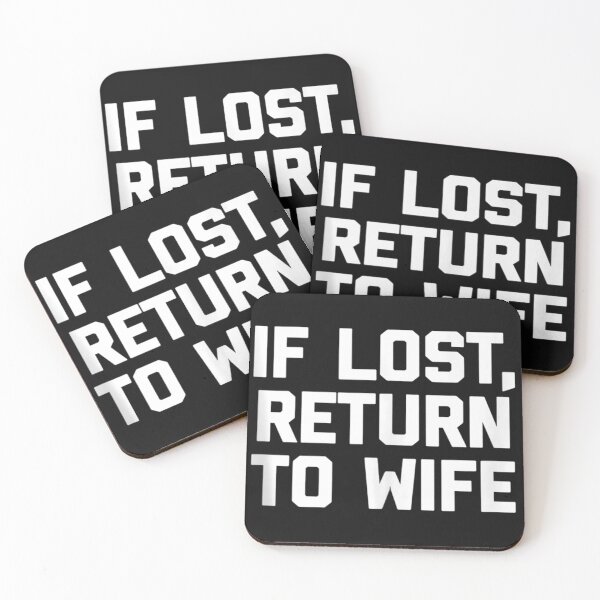 Item preview, if lost return to wife  i love you, my person, girlfriend, boyfriend designed and sold by NAZIMNADIR.