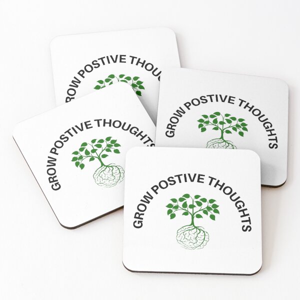 Item preview, Grow positive thoughts designed and sold by Quotes-and-plus.