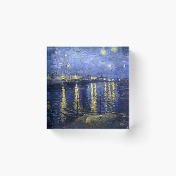 Item preview, Starry Night over the Rhone - Vincent van Gogh designed and sold by JapanHeavenArt.