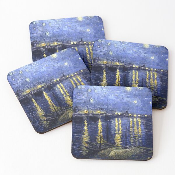 Item preview, Starry Night over the Rhone - Vincent van Gogh designed and sold by JapanHeavenArt.