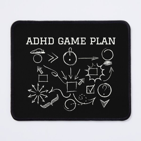 Item preview, ADHD - ADHD Game Plan - Light on Dark designed and sold by TheBerriesADHD.