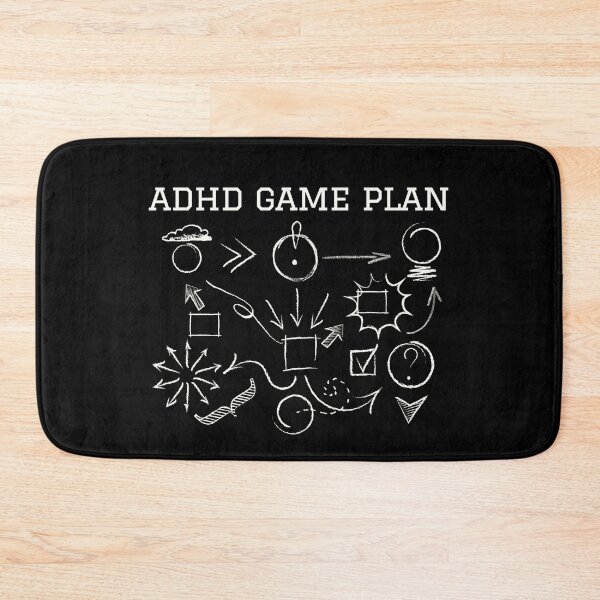 Item preview, ADHD - ADHD Game Plan - Light on Dark designed and sold by TheBerriesADHD.