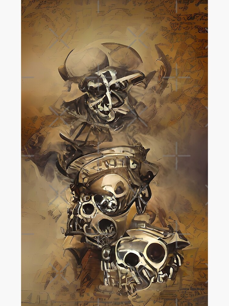 Pirates Skulls And Bones Tshirt Retro Prints Stock Illustration