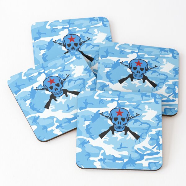 Item preview, Skull Army - Blue Navy Camouflage designed and sold by uphome.