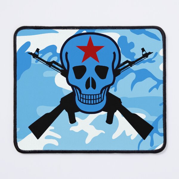 Item preview, Skull Army - Blue Navy Camouflage designed and sold by uphome.