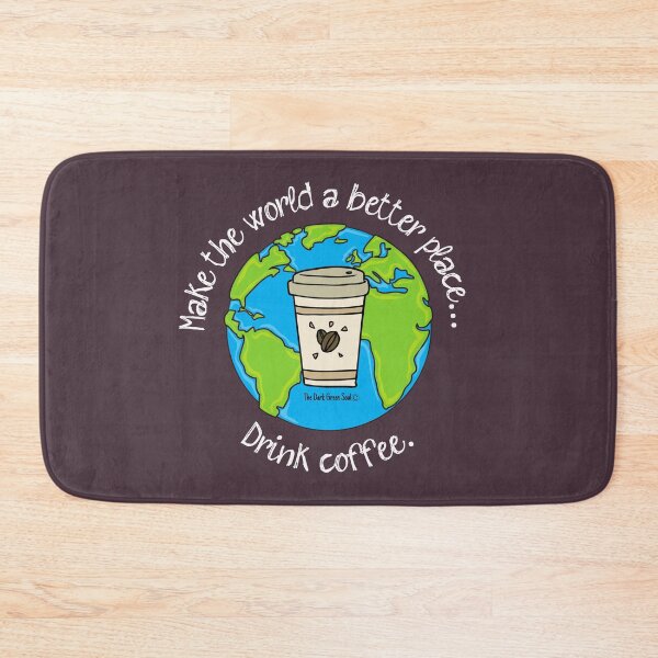 Item preview, Coffee for a Better World - White designed and sold by DarkGreenSoul.
