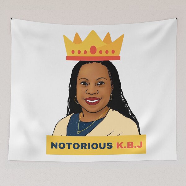 Item preview, Notorious k.b.j Judge Ketanji Brown Jackson designed and sold by Giovanni's  Brown Quotes.