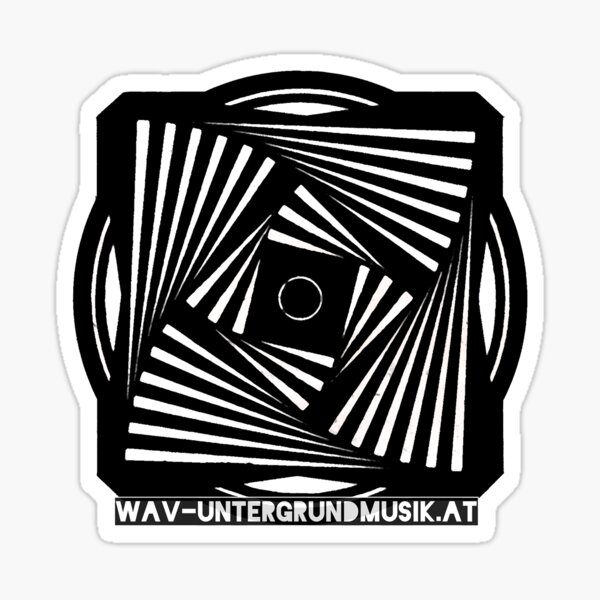 WAV classic Tek 2 Sticker