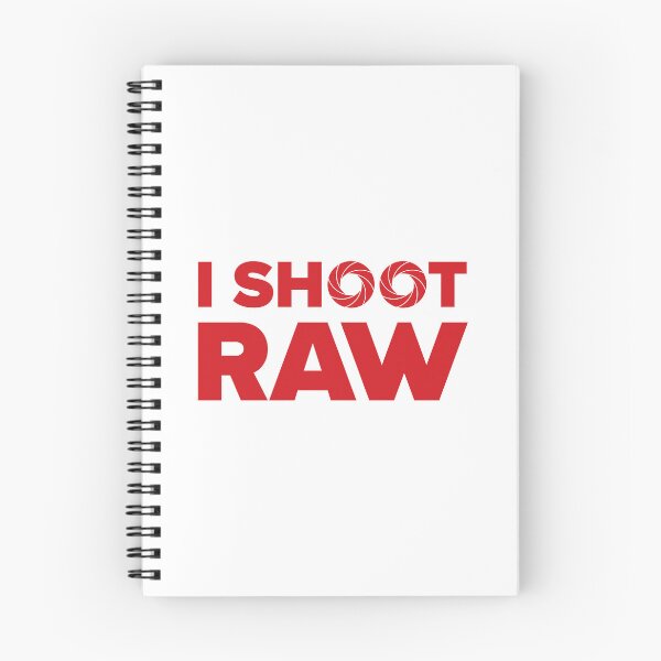 Item preview, I Shoot Raw - Photography Design (Red on White) designed and sold by STUDIO-72.