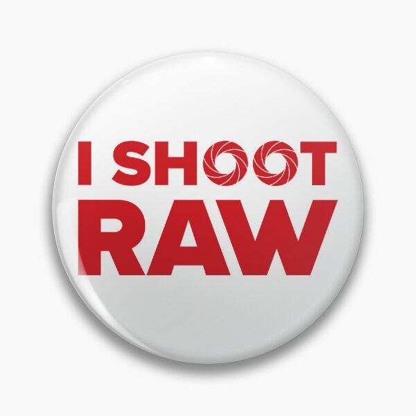 Item preview, I Shoot Raw - Photography Design (Red on White) designed and sold by STUDIO-72.