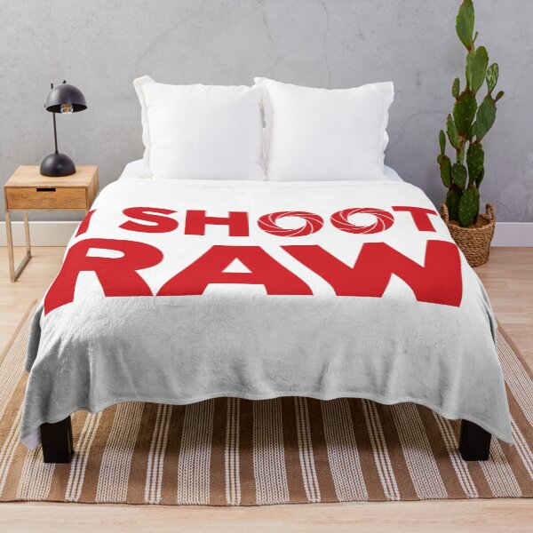 Item preview, I Shoot Raw - Photography Design (Red on White) designed and sold by STUDIO-72.