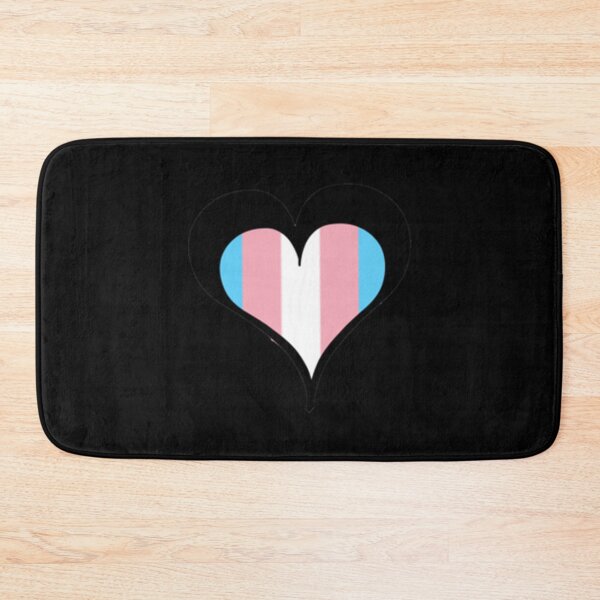 Item preview, Trans pride heart Classic . designed and sold by lottieinlien.