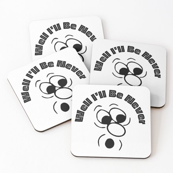 Item preview, Well I'll Be Never | Funny Faces | Humor | Designs by derickquince designed and sold by DerickQuince.