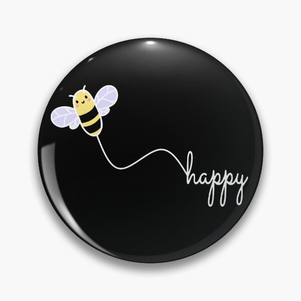 Item preview, BEE HAPPY - Happy environmental protection BEE pun designed and sold by urban-design.