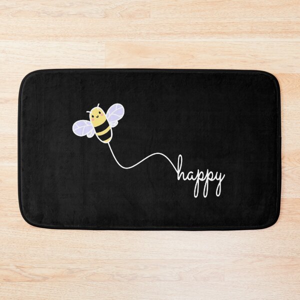 Item preview, BEE HAPPY - Happy environmental protection BEE pun designed and sold by urban-design.