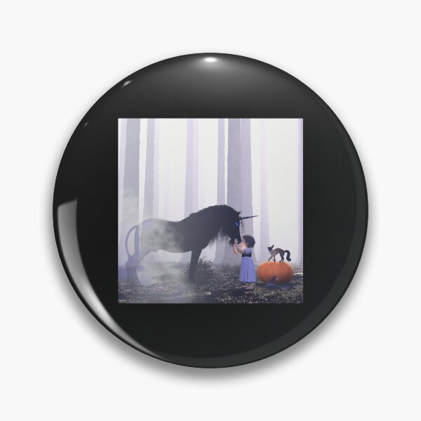 Item preview, Foggy Black Unicorn Witch Spell Photographic Print designed and sold by DahlilaJo.