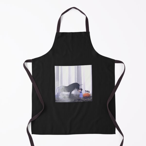 Item preview, Foggy Black Unicorn Witch Spell Photographic Print designed and sold by DahlilaJo.