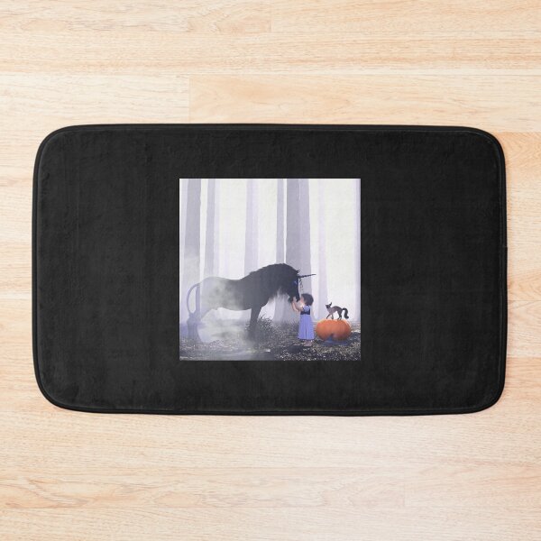 Item preview, Foggy Black Unicorn Witch Spell Photographic Print designed and sold by DahlilaJo.