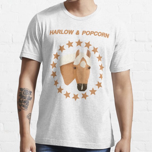 Harlow And Popcorn Merch Popcorn The Pony Essential T-Shirt