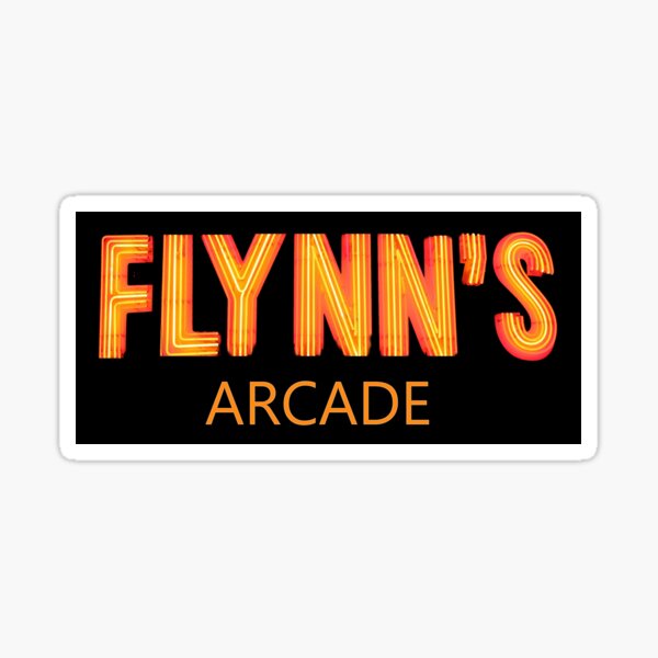 Flynn's Arcade Sticker