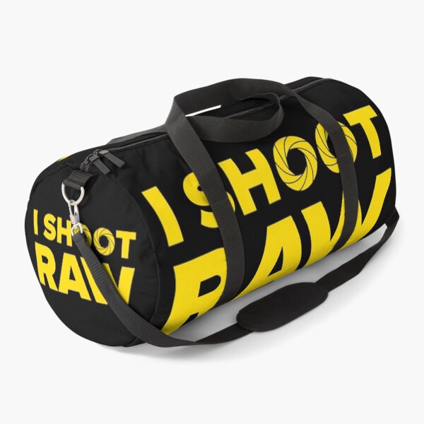 Item preview, I Shoot Raw - Photography Design (Yellow on Black) designed and sold by STUDIO-72.