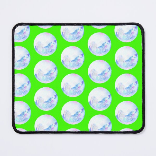 Item preview, Watercolor blue circle | aqua color painting pattern designed and sold by lausn.