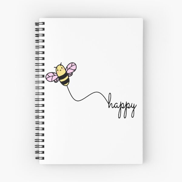Item preview, BEE HAPPY - Happy Environmental Protection BEE - Cute pun designed and sold by urban-design.