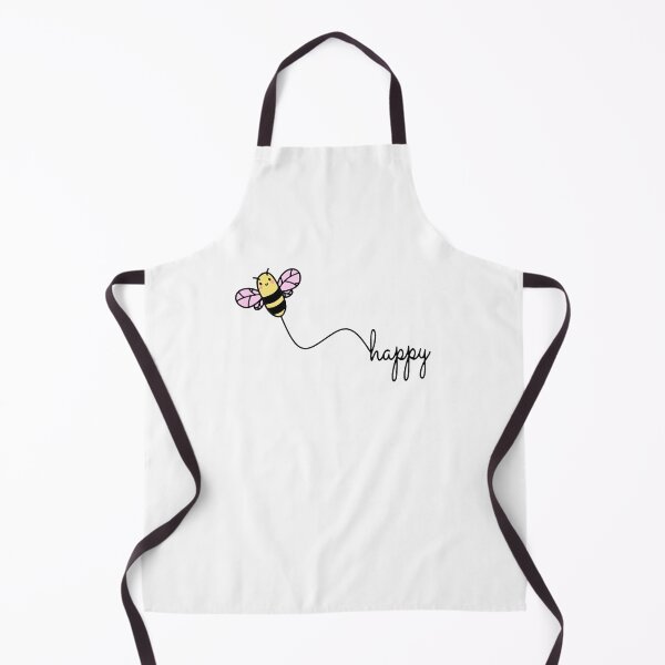 Item preview, BEE HAPPY - Happy Environmental Protection BEE - Cute pun designed and sold by urban-design.