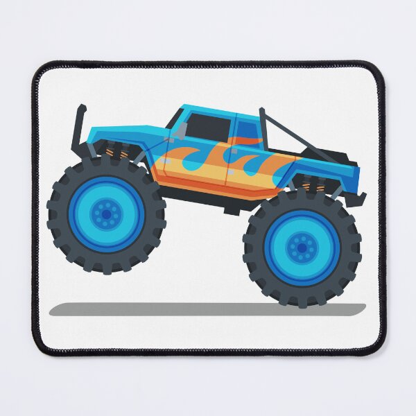 Item preview, Cool Blue Monster Truck designed and sold by piccalilli22.
