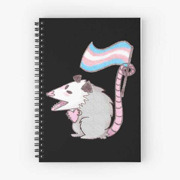 Item preview, Trans Pride Opossum Classic . designed and sold by lottieinlien.