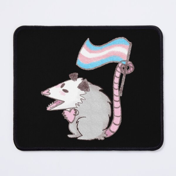 Item preview, Trans Pride Opossum Classic . designed and sold by lottieinlien.