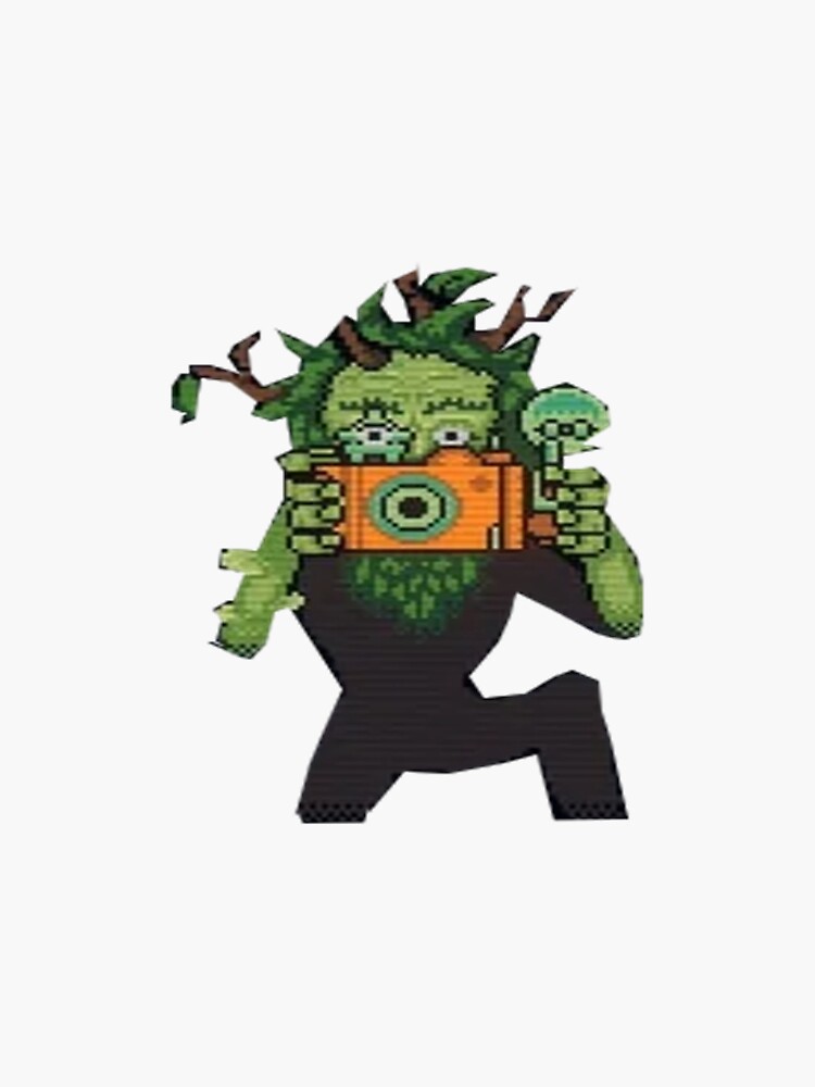 Inscryption Leshy&rsquo;s Camera&quot; Sticker for Sale by agriokiato | Redbubble