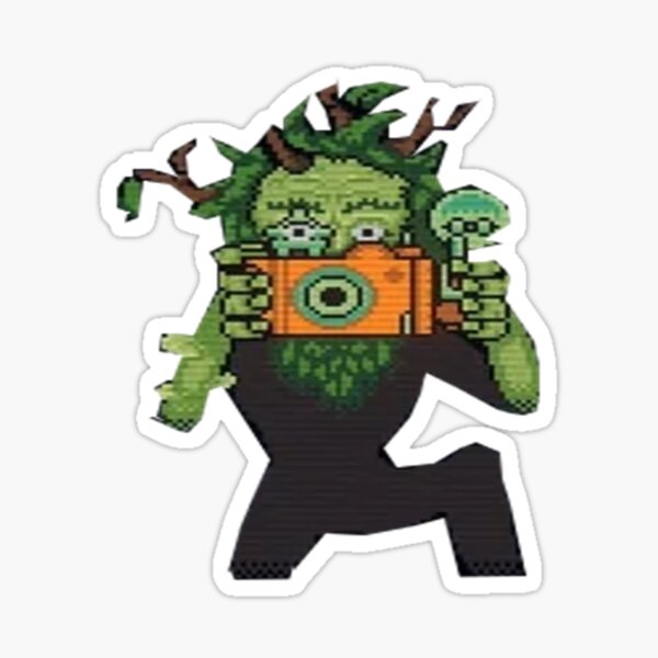 Inscryption Leshy&rsquo;s Camera&quot; Sticker for Sale by agriokiato | Redbubble