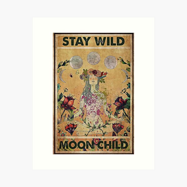 Item preview, Hippie Stay Wild Moon Child designed and sold by Moreterli98.