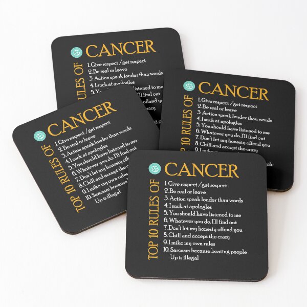 Item preview, Top 10 Rules Of Cancer designed and sold by sssweetness.