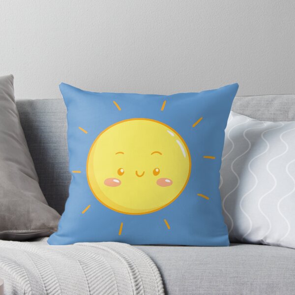 Item preview, Smiling Cute Kawaii Sun designed and sold by NicoletaDesigns.