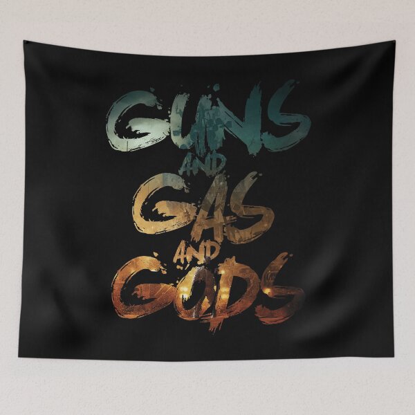 Item preview, Funny Gifts For Guns And Gas And Gods Retro Vintage designed and sold by Drjoselockmanjr.