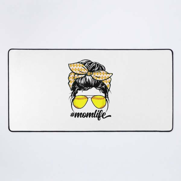 Item preview, Womens Mom Life Messy Bun Softball Baseball Moms Mothers Day designed and sold by robbenxcpottqr.