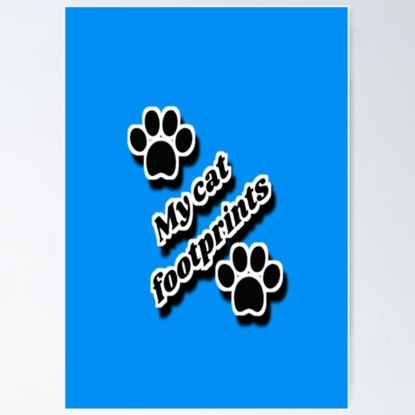 Item preview, My cat footprints designed and sold by vbhore99.