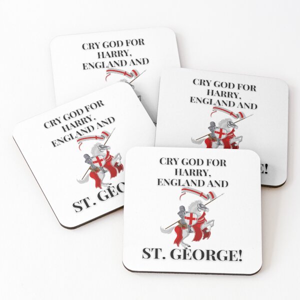 Item preview, Cry God For Harry, England & St George, Patriotic England Design - St George's Day Queens Platinum Jubilee World Cup designed and sold by raretshirtsuk.