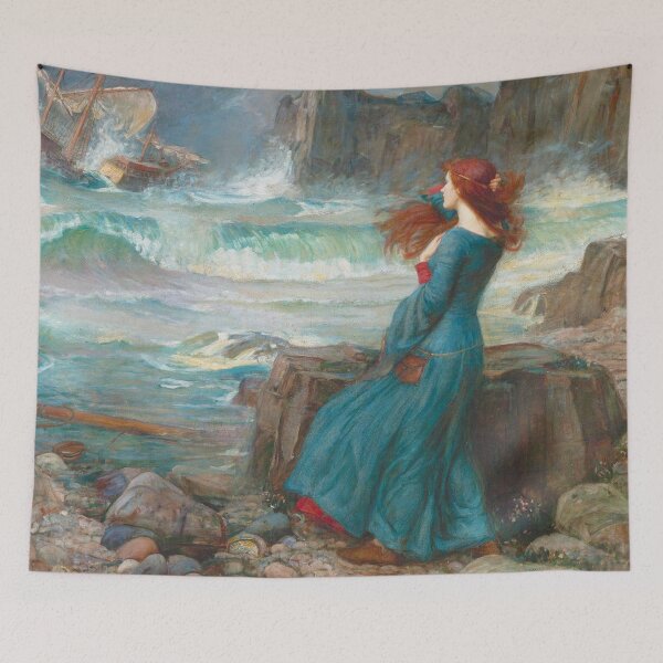 Artikelvorschau, Miranda von John William Waterhouse - Vinage Art entworfen und verkauft von RickE.
