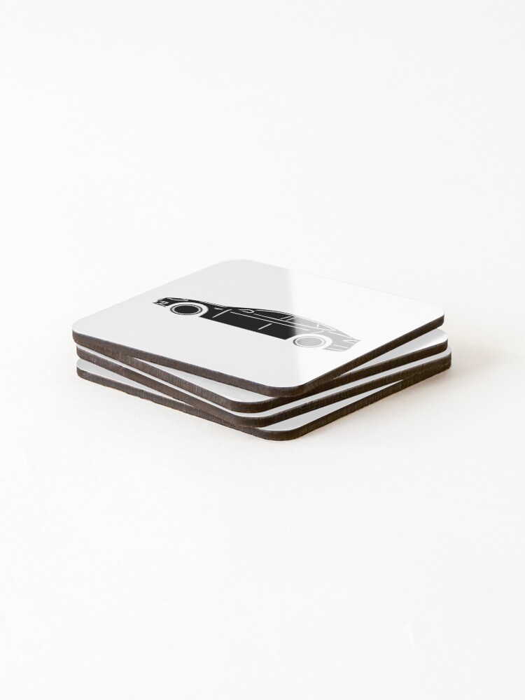 Thumbnail 4 of 5, Coasters (Set of 4), Tesla Model S designed and sold by AutoClub.