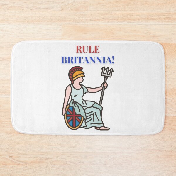 Item preview, Rule Britannia Patriotic England Design - St George's Day Queens Platinum Jubilee World Cup designed and sold by raretshirtsuk.
