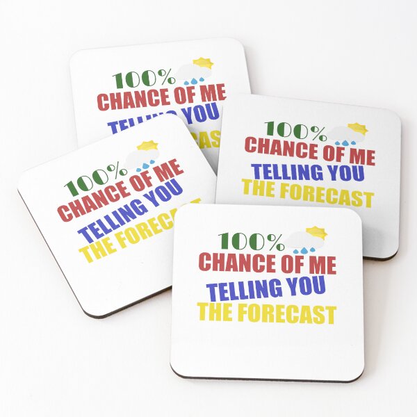 Item preview, 100% chance of me telling you the forecast designed and sold by Natthiya Minimal.