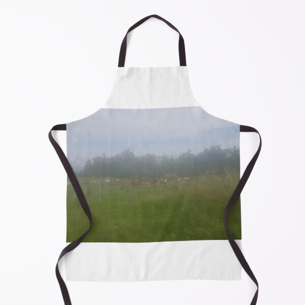 Item preview, cow pasture in a fog designed and sold by barbich.