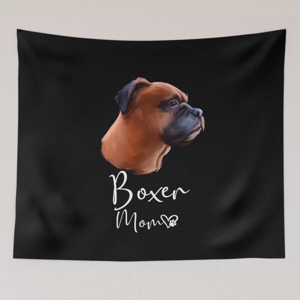 Artikelvorschau, BOXER Mama Hund Mutter Muttertagsgeschenk entworfen und verkauft von theshirtinator.