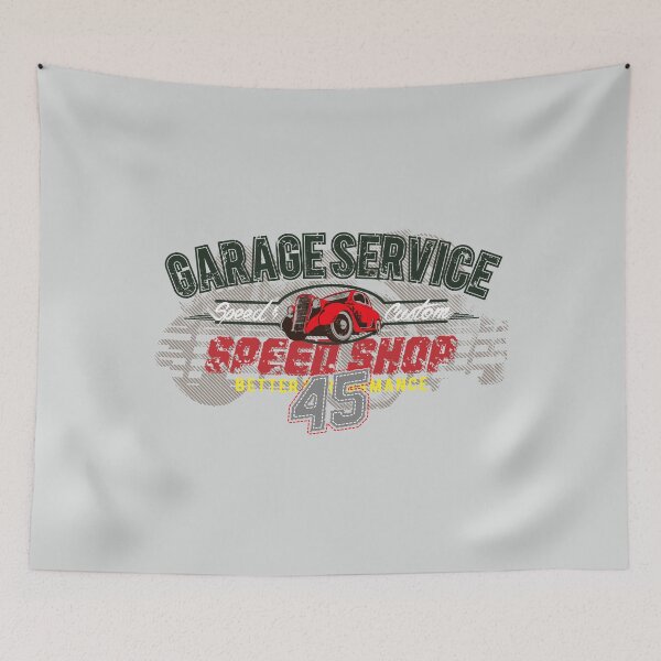 Item preview, Garage service designed and sold by PODapparel.