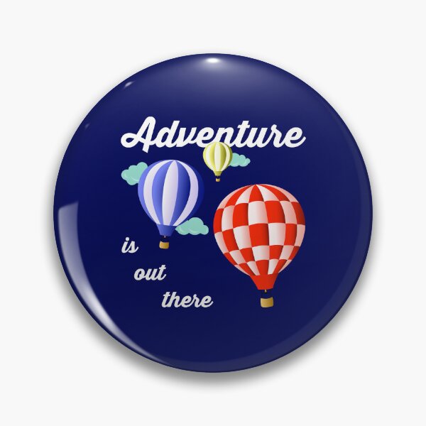 Item preview, Adventure Is Out There Hot Air Balloons designed and sold by Happy Puppy Print On Demand.