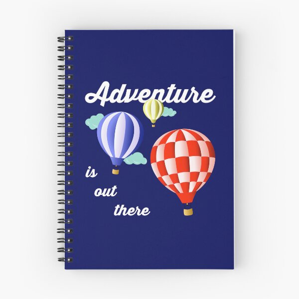 Item preview, Adventure Is Out There Hot Air Balloons designed and sold by Happy Puppy Print On Demand.
