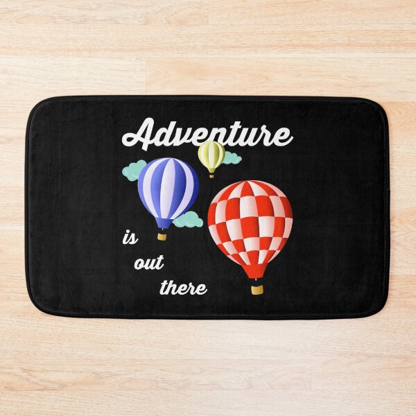 Item preview, Adventure Is Out There Hot Air Balloons designed and sold by Happy Puppy Print On Demand.